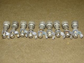 Set of 7 Western Electric Metal Binding Posts,  for Speaker Terminals 4
