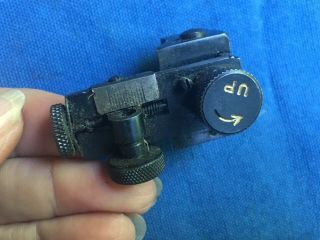 Vintage LYMAN 57SME Receiver mount peep Sight for Springfield/Mauser/Lee - Enfield 7