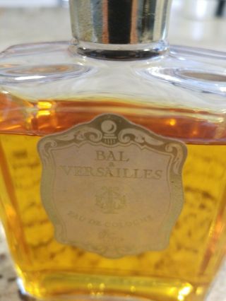 Vintage BAL A VERSAILLES Perfume Eau De Cologne 4 Oz FRANCE FULL CONCENTRATION 4
