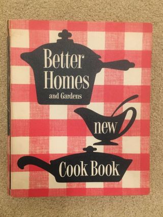 Vintage 1953 Better Homes & Gardens Cook Book 5 Ring Binder