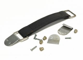 Graflex 2x3 2¼x3¼ Miniature Speed Graphic Leather Hand Strap & Mounting Hardware
