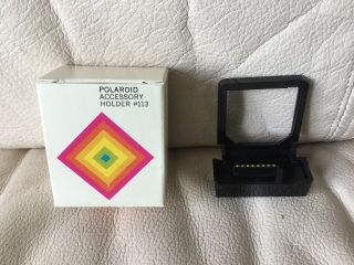 Polaroid SX - 70 4 Piece Accessory Set - Close Up Lens,  Flash Diffuser,  Lens Shade 5