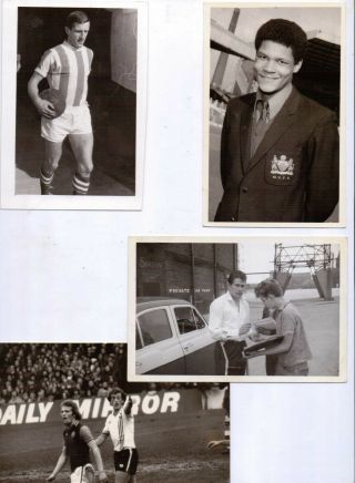 4 Black & White Vintage Manchester United Player And Similar Photographs