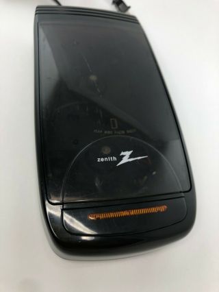 Zenith Vhs Video Cassette Rewinder,  Black - Single Tape Fast Vtg