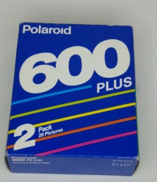 Polaroid 600 Plus 2 Pack 20 Picture Film