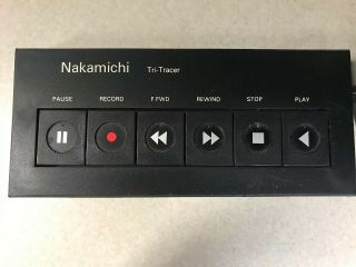 Nakamichi Tri - Tracer 700 1000 Cassette Tape Deck Remote Control