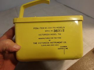 Vintage Civil Defense Geiger Counter Victoreen Model 70 -