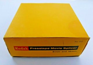 Vintage Kodak Presstape Movie Splicer For 8mm And 16mm No 64