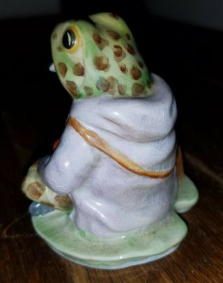 Vintage Beatrix Potter ' s My Jeremy Fisher Frog Figurine,  Beswick,  England 2