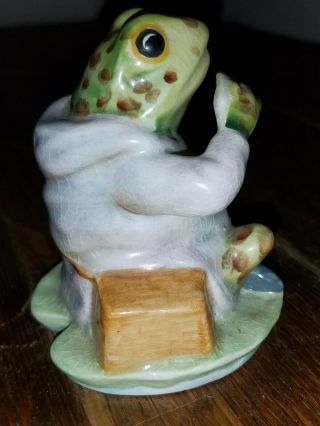 Vintage Beatrix Potter ' s My Jeremy Fisher Frog Figurine,  Beswick,  England 3