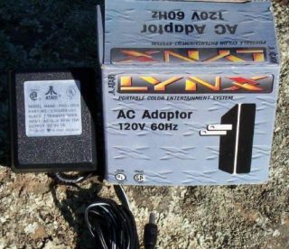 Power Adapter Atari Lynx 110/120 Vac Ac Wall