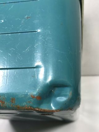 Vintage THERMOS Metal Ice Chest / Cooler 6