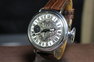 Soviet Molnija Watch Pocket 3602 Russian Ussr Vintage Men Wristwatch Molnia 7