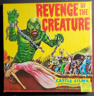 Revenge Of The Creature 8 Film W/ Og Box - Complete Edition - Castle No 1037