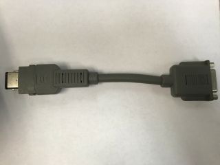 Apple Powerbook Video External Monitor Cable 590 - 0831 - A Db - 15 Vintage