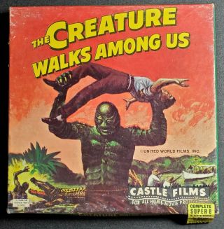 Creature Walks Among Us 8 Film W/ Og Box - Complete Edition - Castle No 1030