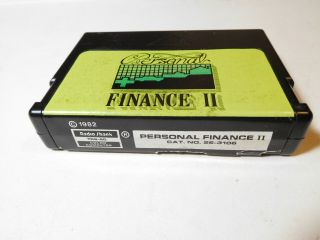 Trs - 80 Tandy Coco Color Computer Cartridge - Personal Finance Ii 2 -