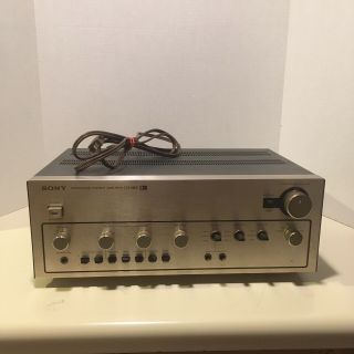 Sony Ta - 4650 Stereo Integrated Amplifier V - Fet Vfet Transistor Japan Fast Ship