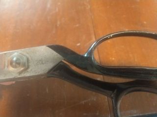 Wiss W20LH 10 - 3/8 - Inch Left Handed Inlaid Heavy Duty VINTAGE scissors 4