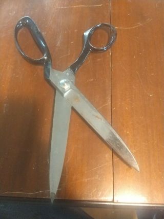 Wiss W20LH 10 - 3/8 - Inch Left Handed Inlaid Heavy Duty VINTAGE scissors 5