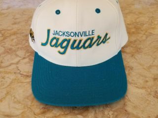 Jacksonville Jaguars Vintage Nfl Team Apparel Baseball Cap Hat Snapback