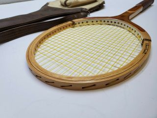 NEAR Vintage Chris Evert Wilson Pro Staff Tennis Racket With Case - 4 3/8 8