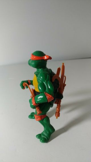Vintage 1988 Teenage Mutant Ninja Turtles TMNT Playmates - Michaelangelo 4