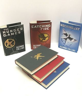 The Hunger Games 1 - 3,  Collins,  Fine,  True First Printing Hardcovers In Jackets
