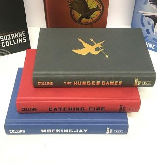 The Hunger Games 1 - 3,  Collins,  Fine,  True First Printing Hardcovers in Jackets 2