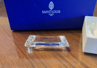 Boxed Set Vintage Saint Louis Crystal Knife Cutlery Rests St Louis 2