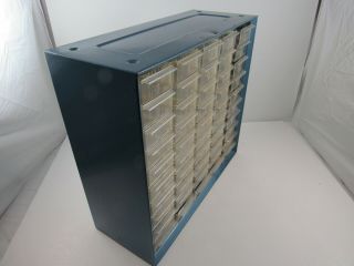 Vintage Akro Mils Metal Parts Hardware Storage Organizer Cabinet : 50 Drawer 2