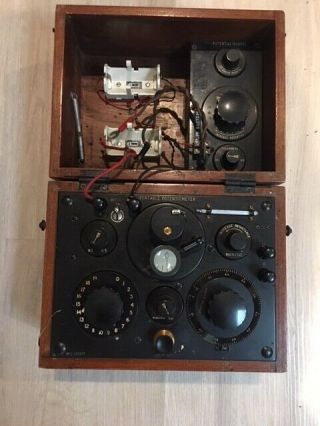 Vintage Cambridge Instrument Co.  Portable Potentiometer Type L - 135477