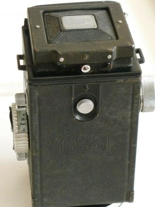Vintage ZEISS Ikon IKOFLEX camera with 75mm f/3.  5 Novar - Anastigmat lens. 6