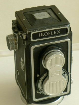 Vintage ZEISS Ikon IKOFLEX camera with 75mm f/3.  5 Novar - Anastigmat lens. 7