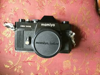 Mamiya Dsx - 1000b Vintage Slr 35mm Camera With 2 Lenses,  Needs Battery