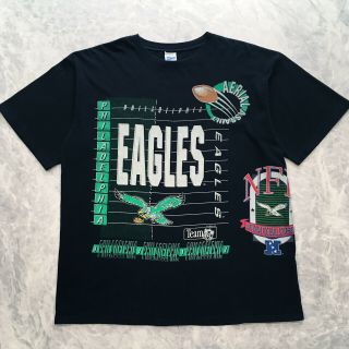 Vintage 90s Salem Philadelphia Eagles Nfl T - Shirt Jersey Size Xxl