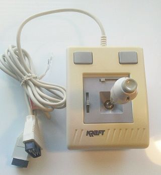 Kraft Kc3 Joystick - Ibm Pc And Apple Ii - Vintage