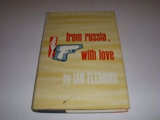 From Russia With Love By Ian Fleming,  James Bond 007 Novel,  Macmillan Pub,  Hb/dj