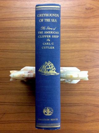 1930 Story Of The American Clipper Ship History Illustrations Cutler