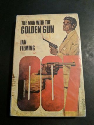James Bond Man With The Golden Gun Book Club Hardback Book