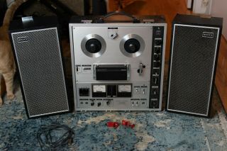 Sony Tc - 630 Solid State 3 Head Reel To Reel Tape Recorder,  Functionally Restored