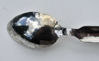Vintage Sterling Native Ketchikan Engraved EAGLE Handmade Spoon 5