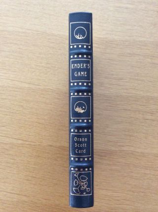 SIGNED Easton Press ENDER ' S GAME Orson Scott Card MASTERPIECES OF SCIENCE FICTIO 2