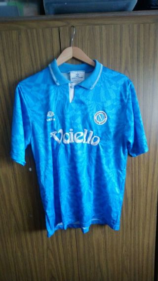 Ssc Napoli Home Shirt 1991/1992 Vintage Football Retro Italy