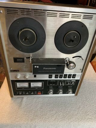 Panasonic Three Motor Automatic Reverse Tape Deck Rs - 715 Real To Real