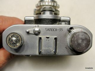 SAMOCA 35 camera Ezumar Anastigmat f/3.  5 50mm lens 4