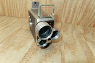 Vintage Kodak Brownie 8mm 3 Lens Movie Camera F2.  3 &