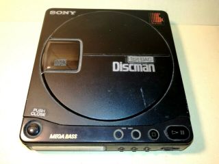 Vintage Sony D 99 Discman Cd Player Walkman Japan Parts
