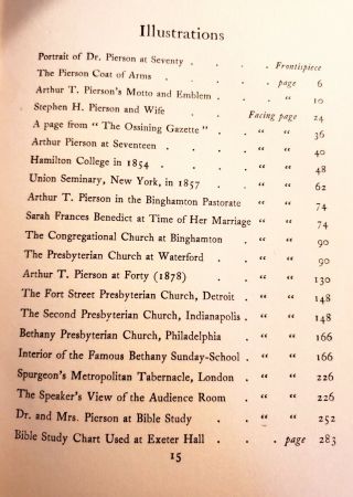 ARTHUR T.  PIERSON memoir; Spurgeon successor; Bethany Collegiate 4