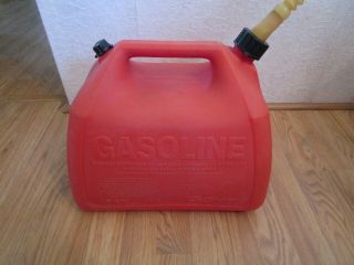 Vintage Gott 5 Gallon Vented Gas Can - Model 1251 3